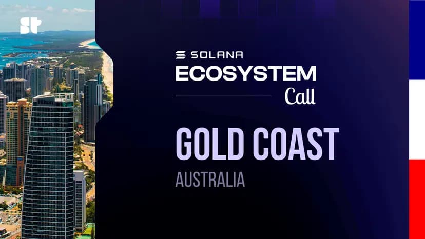 Gold Coast Solana Ecosytem Call IRL